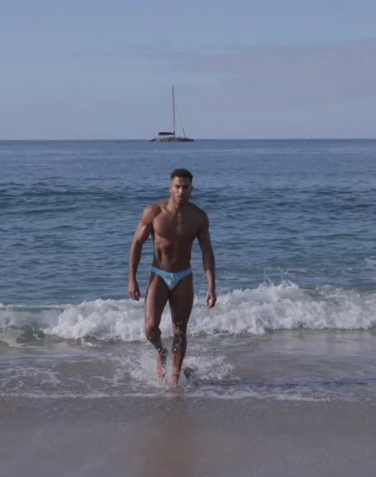 V20 Printed Swim Brief - Nautica Green