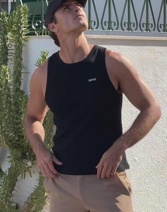 Icon Singlet - Black