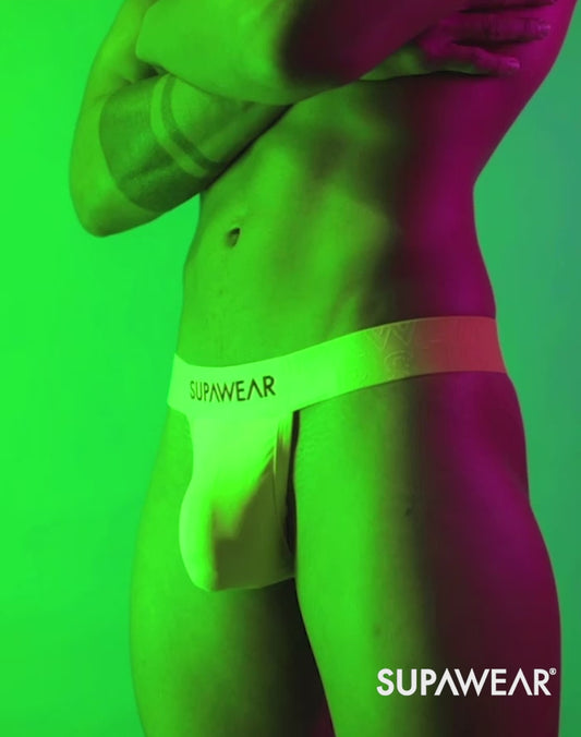 Neon Thong Underwear - Cyber Lime
