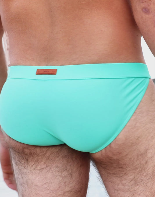 V50 Encore Swim Tanga - Neon Blue
