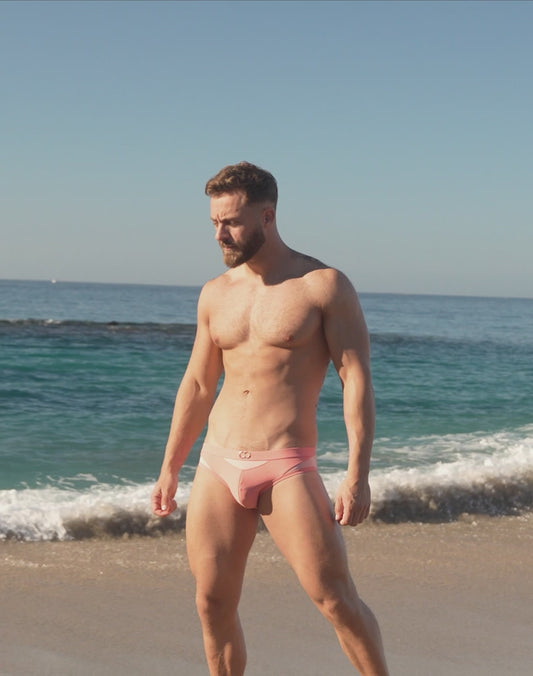 BLK Label No.6 Swim Brief - Coral