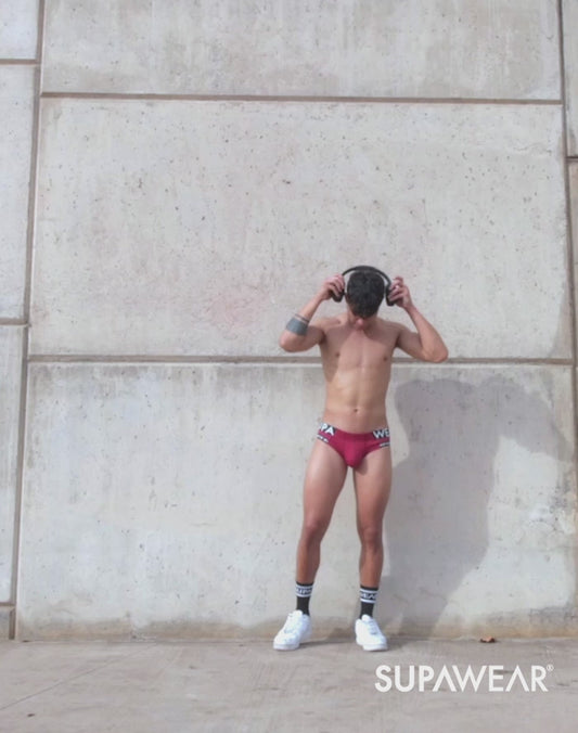 SPR Max Brief Underwear - Redbud