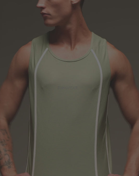 Airflow Singlet - Green