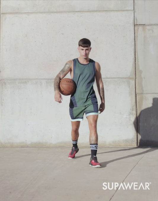 Swish Mesh Singlet - Neon Green