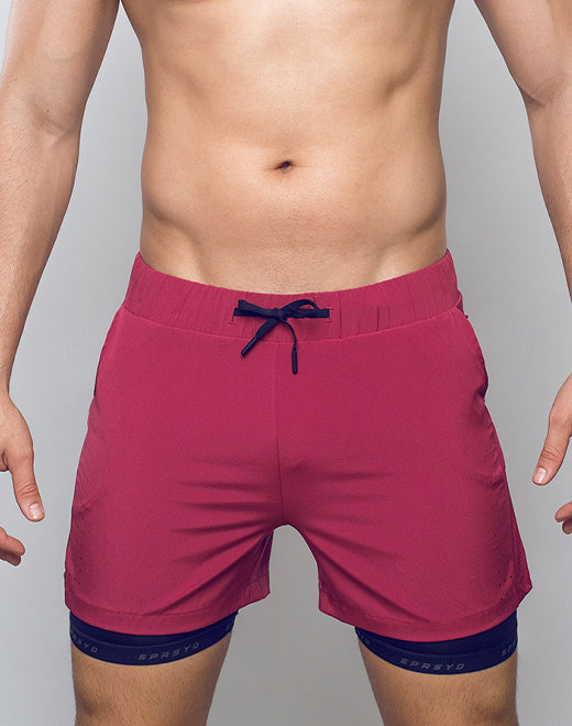SPR Max Shorts - Redbud