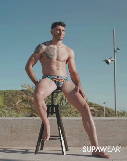 POW Pride Brief Underwear - Rainbow