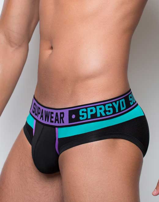 Cyborg Brief Underwear - Cyber Purple