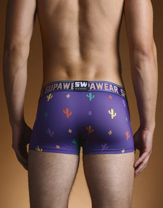 Sprint Trunk Underwear - Prickly Purple