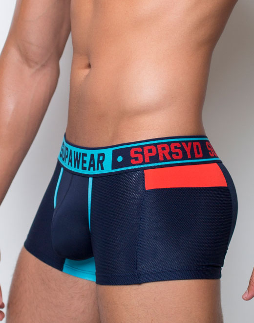 Cyborg Trunk Underwear - Cyber Cyan