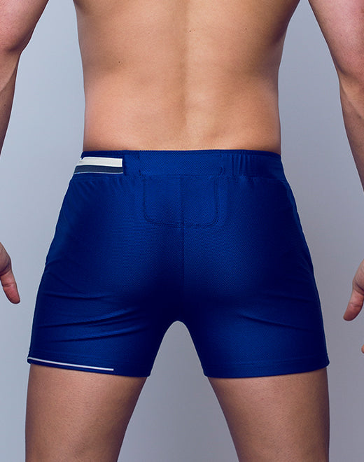 4” Full Lined Mesh Shorts - Limoges Blue