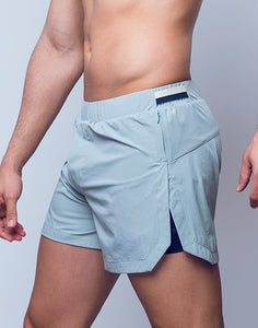 4.5” Full Lined Mesh Shorts - Grey Harbour