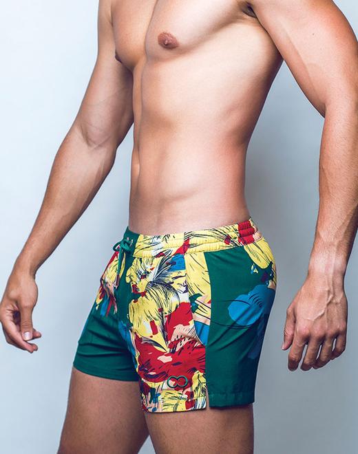 Printed Bronte Shorts - Fleur