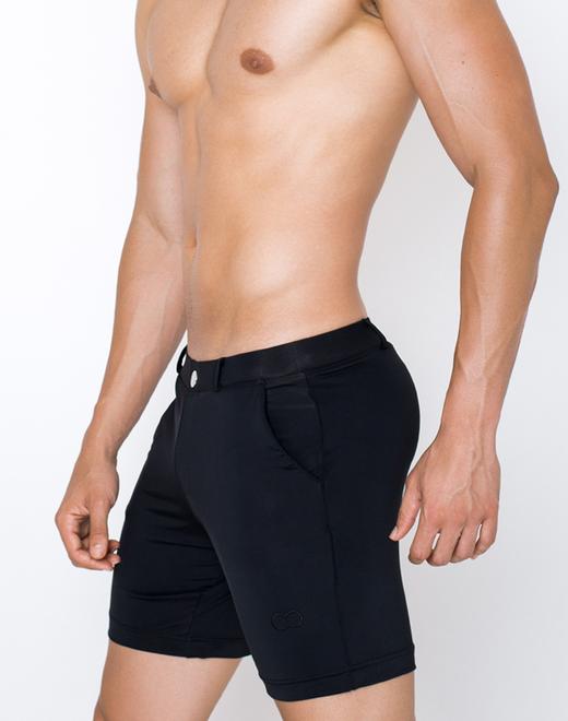 S61 Long Bondi Shorts - Black