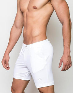 S61 Long Bondi Shorts - White