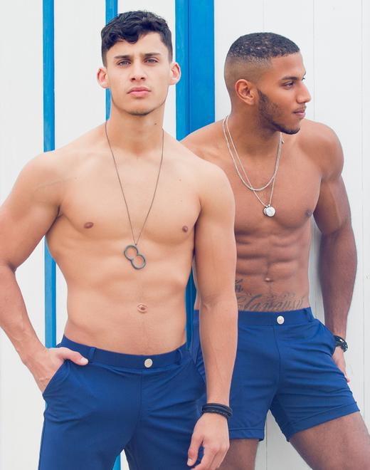 S61 Long Bondi Shorts - Navy