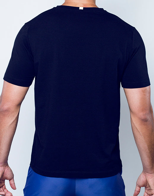T21 Peruvian Cotton Crewneck T-Shirt - Black