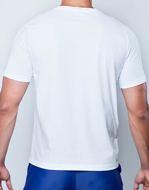 T21 Peruvian Cotton Crewneck T-Shirt - White