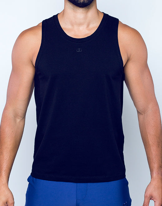 TA21 Peruvian Cotton Tanktop  - Black