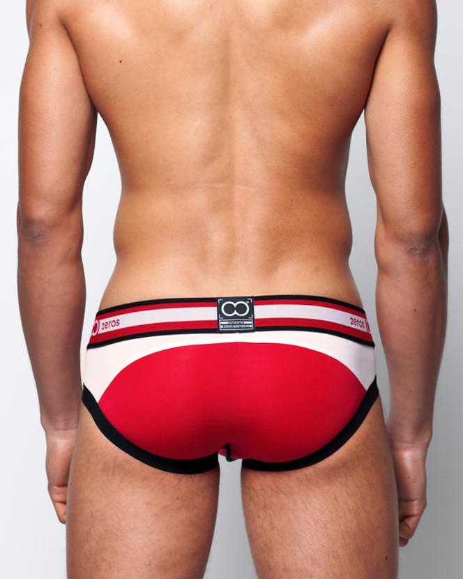 U20 Vavoom Brief Underwear - Red/White