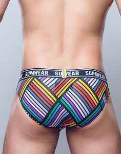 POW Brief Underwear - Rainbow