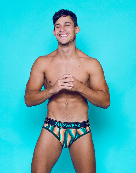 Sprint Brief Underwear - Woody Orange