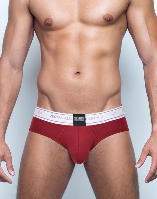 U22 Core Brief Underwear - Cabernet