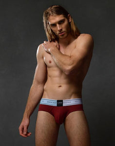 U22 Core Brief Underwear - Cabernet