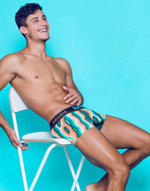 Sprint Trunk Underwear - Woody Orange