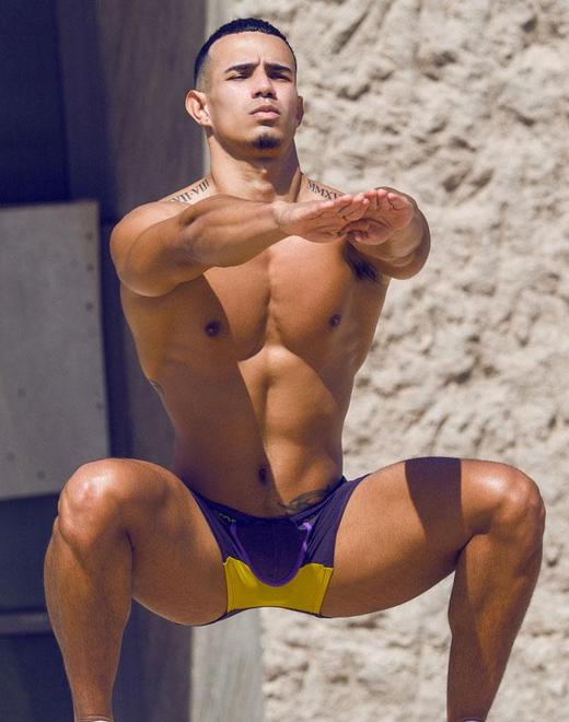 U31 AKTIV NRG Trunk Underwear - Vivid Purple