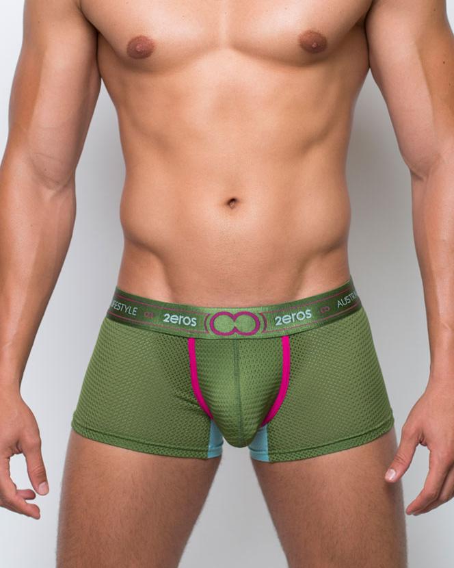 U31 Aeolus Trunk Underwear - Green Gale