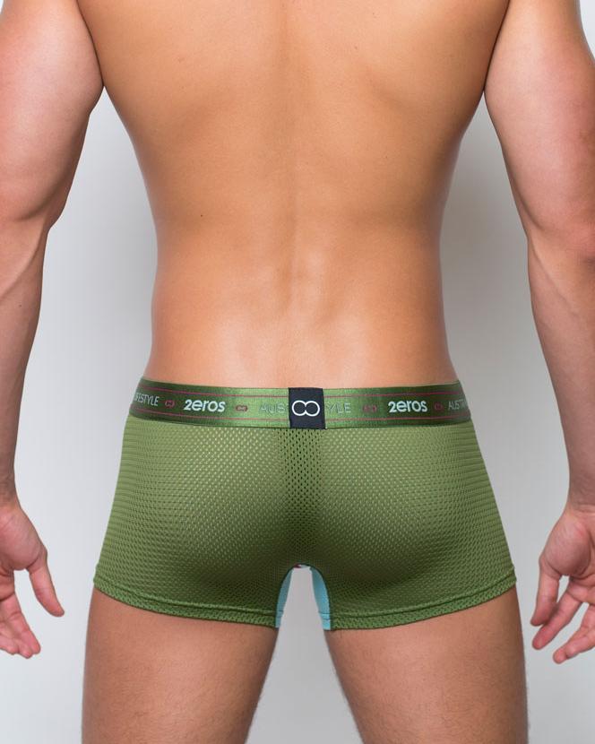 U31 Aeolus Trunk Underwear - Green Gale