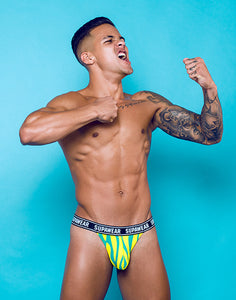 POW Thong Underwear - Yellow Beast