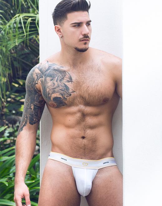 U91 Adonis Jockstrap Underwear - White