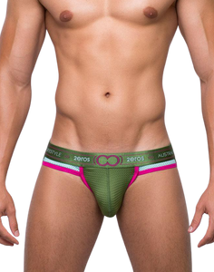 U93 Aeolus Jockstrap Underwear - Green Gale