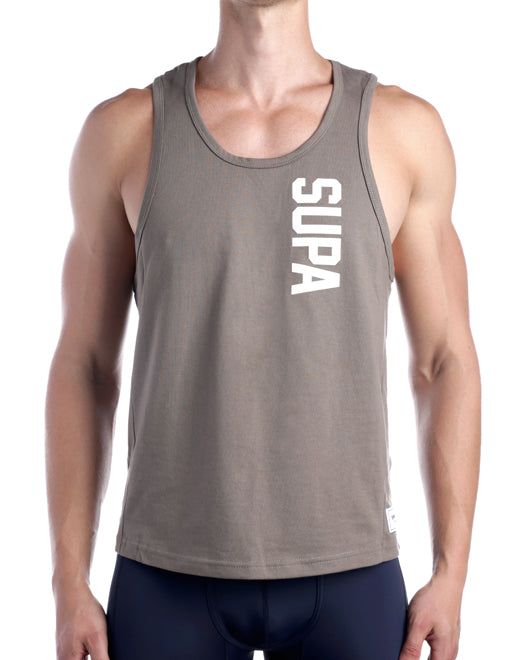 Strike Singlet - Walnut