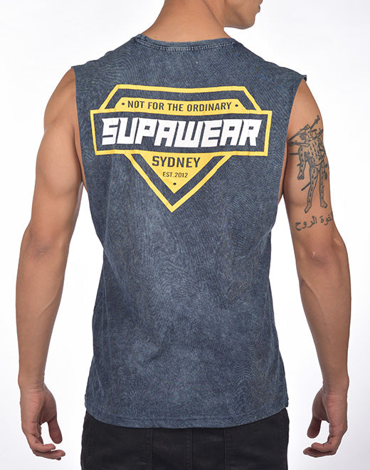Racer Tank - Navy