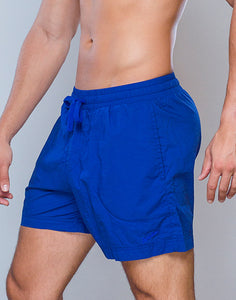 5” Poplin Shorts - Lapis Blue