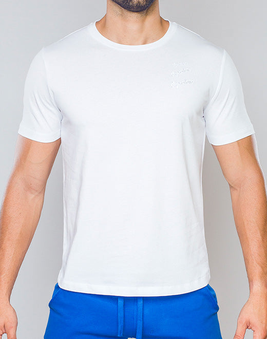 Crew Neck T-Shirt - White