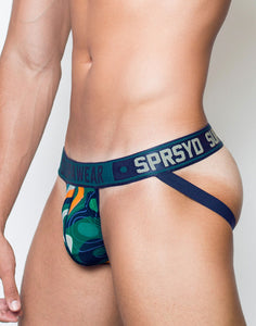 Sprint Jockstrap Underwear - Guerilla Green