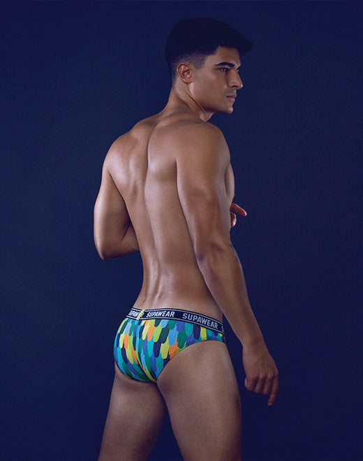 Pow Brief Underwear - Peacock