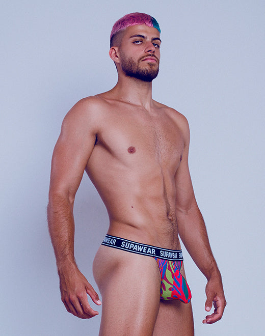 POW Thong Underwear - Crimson Beast