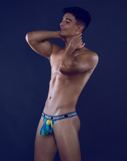 Pow Thong Underwear - Peacock