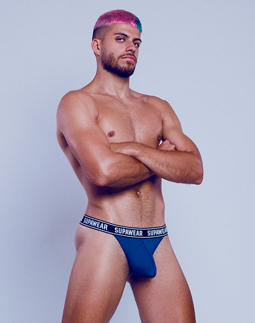 WOW Thong Underwear - Navy