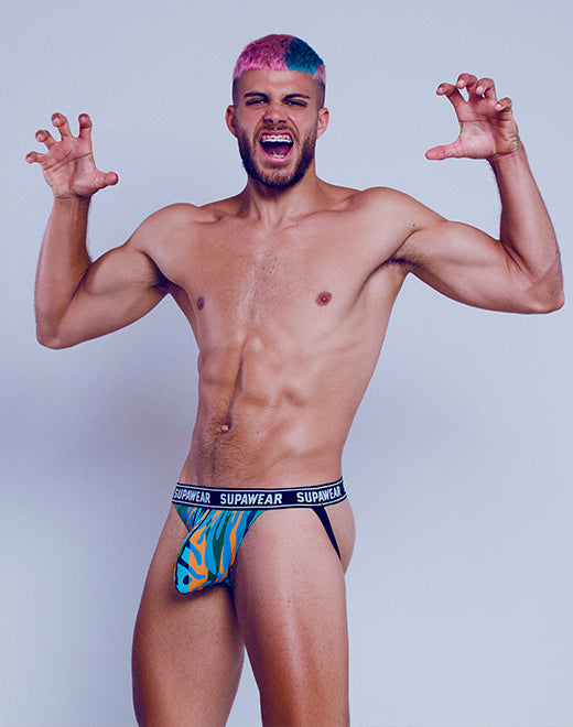 POW Jockstrap Underwear - Arctic Animal