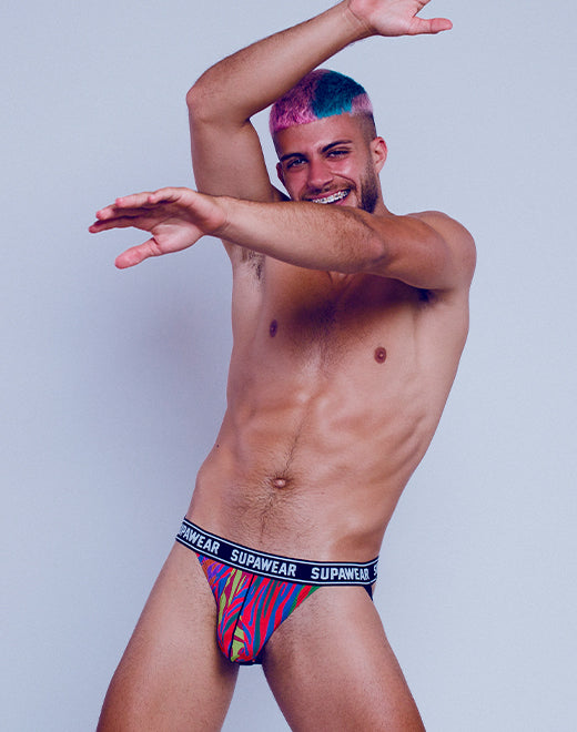 POW Jockstrap Underwear - Crimson Beast