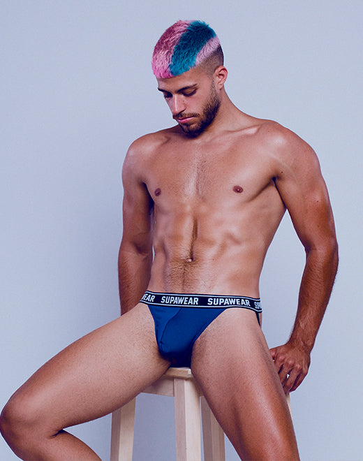WOW Jockstrap Underwear - Navy