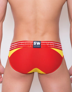 Rocket Brief Underwear - Rocket Red